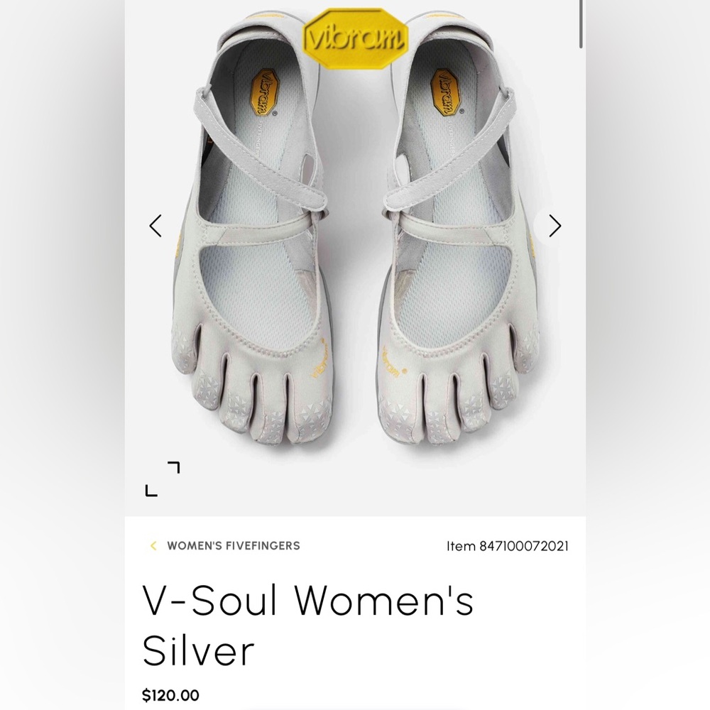 Vibram FiveFingers V-Soul in Silver